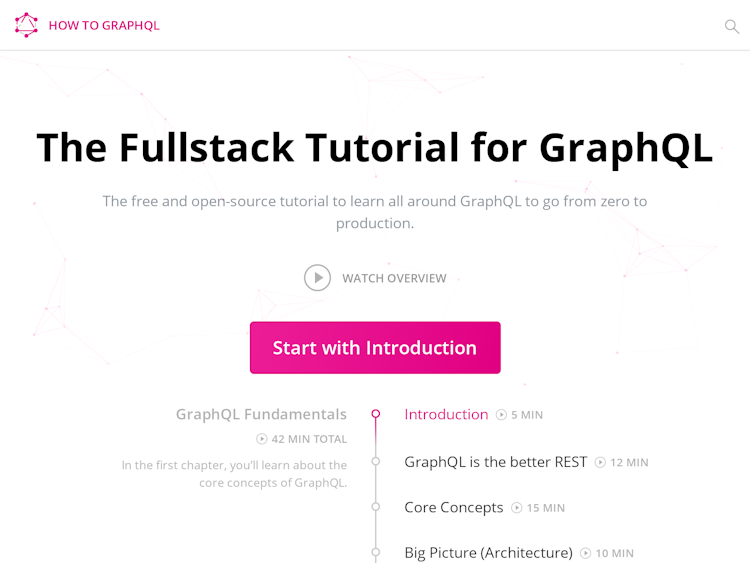 Screenshot of How to GraphQL