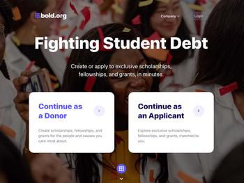 Bold.org -- Fighting Student Debt